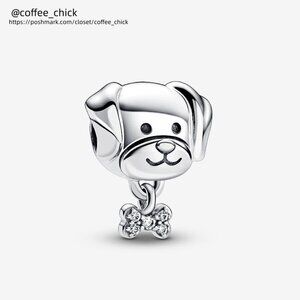 Pandora Pet Dog & Bone Charm|Pendant